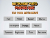 Instrument Parts Practice Quiz