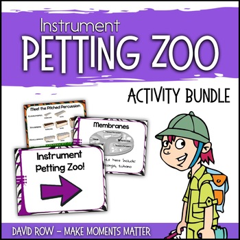 Preview of Instrument Petting Zoo Kit for Open Houses and Parent Teacher Conferences