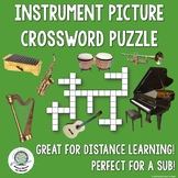 Instrument Picture Crossword Puzzle Distance Learning