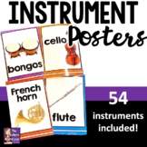 Instrument Posters with Real Photos