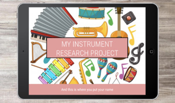 Preview of Instrument Research Project
