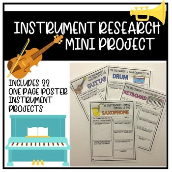 Preview of Instrument Research Project