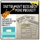 Instrument Research Project