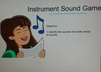Preview of Instrument Sound Recognition SMARTBOARD Game