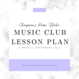 Instrument Theme | Music Club Lesson Plan | 4 Weeks