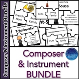Instrument and Composer Match Puzzle BUNDLE