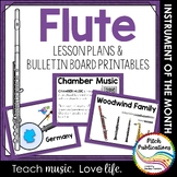 Instrument of the Month: FLUTE- Detailed Lesson Plans and 