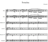 Instrumental Accompaniment for Sonatina Op. 36, No. 1 by Clementi