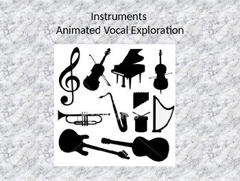 Preview of Instrumental Animated Vocal Exploration- Percussion