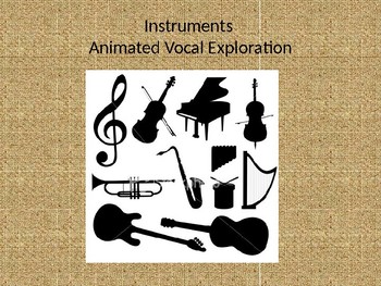 Preview of Instrumental Animated Vocal Exploration- Strings