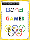 Instrumental Band Games!  Ready to use or Editable!