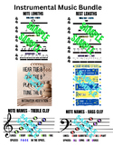 Instrumental Music - Anchor chart MEGA BUNDLE!