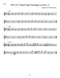 Instrumental Sight Reading Exercises