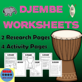 Instruments of Africa: DJEMBE worksheets