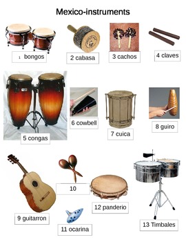 mexican band instruments