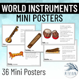 Instruments of World Music Cultures Mini Posters