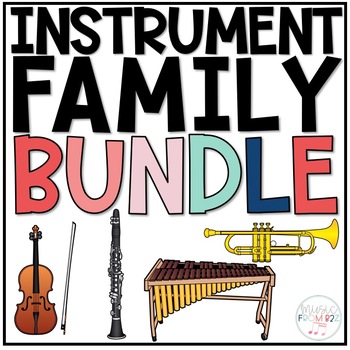 Preview of Instruments of the Orchestra Activities BUNDLE