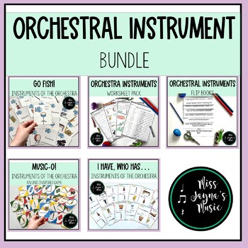 Preview of Instruments of the Orchestra Bundle