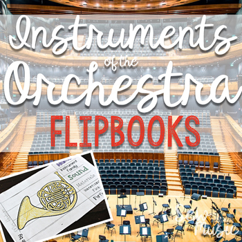 Preview of Instruments of the Orchestra Flipbook
