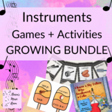 Instruments of the Orchestra Games + Activities BUNDLE 1