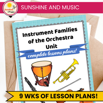 Preview of Instruments of the Orchestra - Lesson Plans - Orchestra Instrument Families