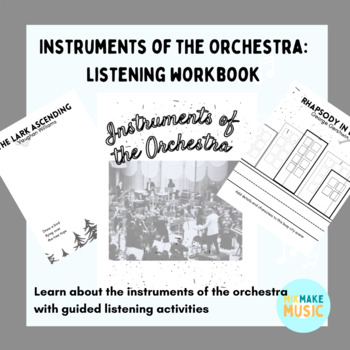 Preview of Instruments of the Orchestra: Music Appreciation Workbook