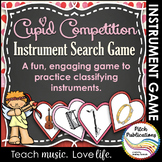Instruments of the Orchestra Music Valentine's Game - Cupid Competition