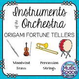 Instruments of the Orchestra Origami Fortune Tellers