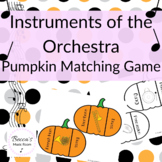 Instruments of the Orchestra Pumpkin Matching Game for Fal