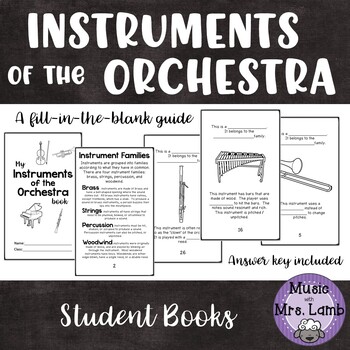 Preview of Instruments of the Orchestra Student Book