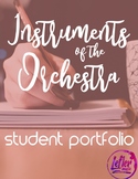 Musical Instruments of the Orchestra Student Portfolio