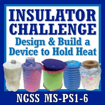 Preview of STEM Heat Project Thermal Energy Transfer Insulator Device MS-PS3-3