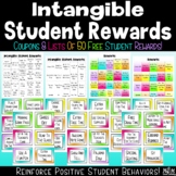 Intangible Student Rewards / Free Student Prizes / Reward Lists & Coupons