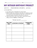 Integer Birthday Project