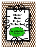 Integer Menu Project (Tic.Tac.Toe)