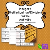 Integer Multiplication/Division Puzzle- N.S. word problems