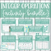 Integer Operations Activity Bundle