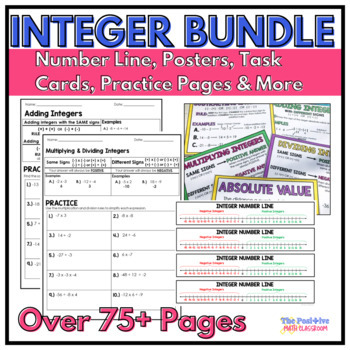Preview of Integer Operations Bundle