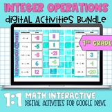 Integer Operations Digital Activities and Notes