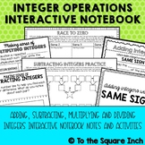 Integer Operations Interactive Notebook
