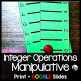 Integer Operations Manipulative - print and digital