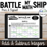 Add and Subtract Integers Activity | Operations | Battlesh