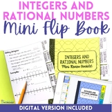 Integer Operations and Rational Numbers Mini Tabbed Flip B