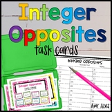 Integer Opposites Task Cards