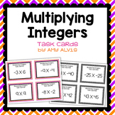 Integer Task Cards Multiplication