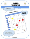 Integer Tic Tac Toe Game