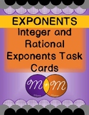 Integer and Rational Exponents Task Cards