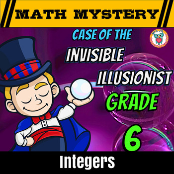 Preview of Adding and Subtracting Integers + Multiplying and Dividing Integers Math Mystery