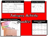 Integers Activity Bundle