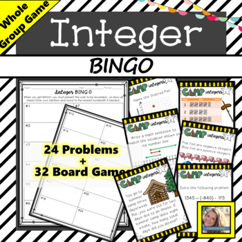 Preview of Integer BINGO Game